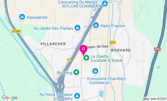 Localisation Romain Chabal
