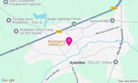 Localisation Lucile Poirot