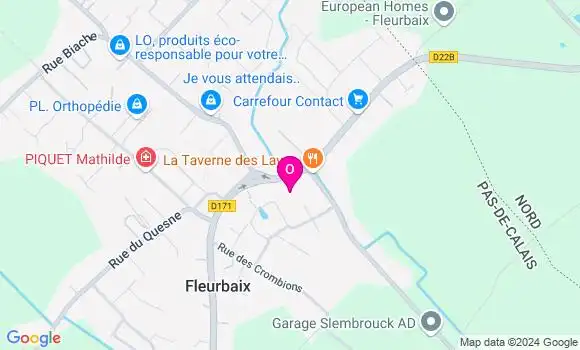 Localisation Justine Cazin