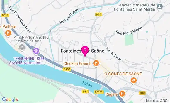 Localisation Manon Roger