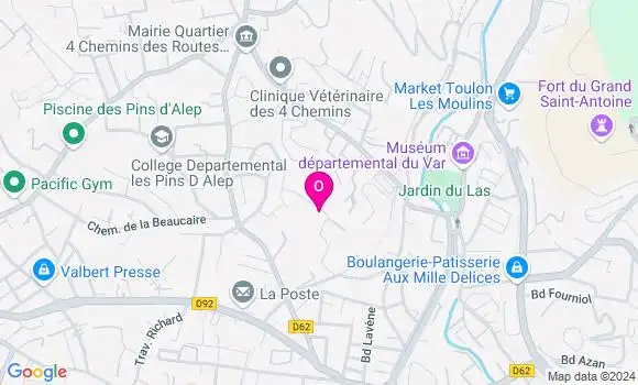 Localisation Caroline Bastien