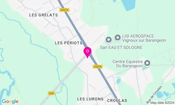 Localisation Gaspard Charra