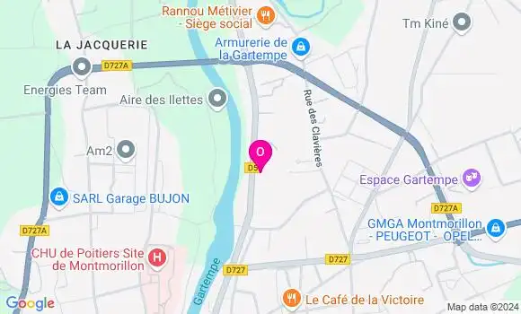 Localisation Audrey Varenne