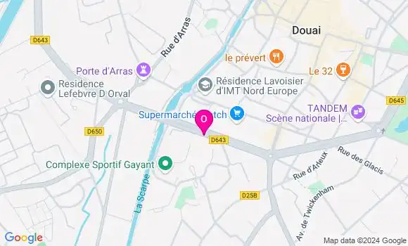 Localisation Astrid Bolard