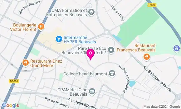 Localisation Valentine Beauchamp