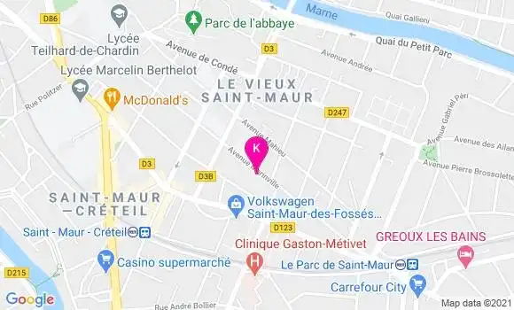 Localisation Nathalie Drieux