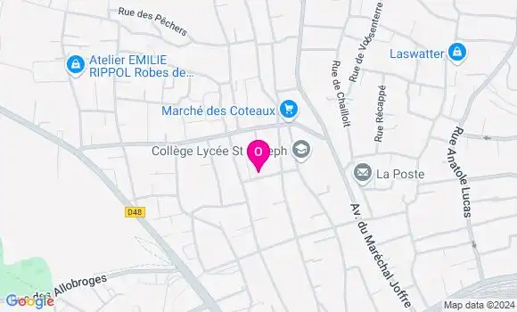Localisation Lucie Fuentes