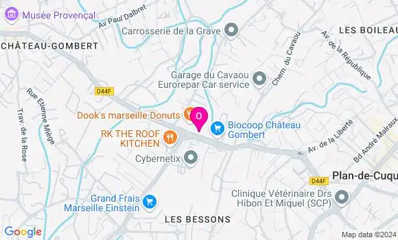 Localisation Emeline Brisse
