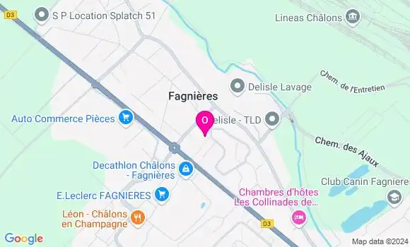 Localisation Faustine Clauss