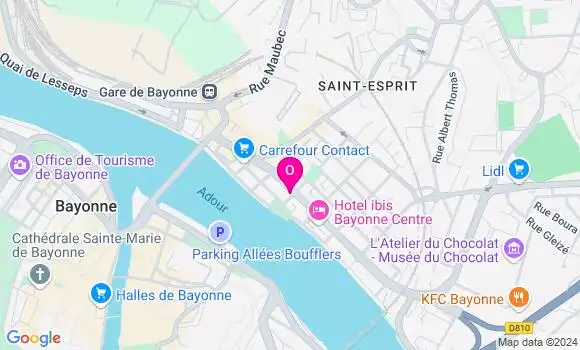 Localisation Maud Bazin