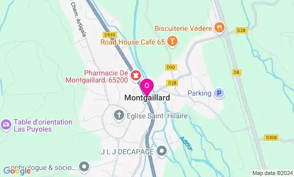 Localisation Mélanie Aznar Isac