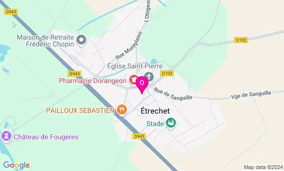 Localisation Jean Baptiste Pajon