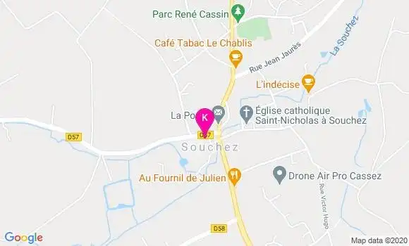 Localisation Marie Laigle Miette
