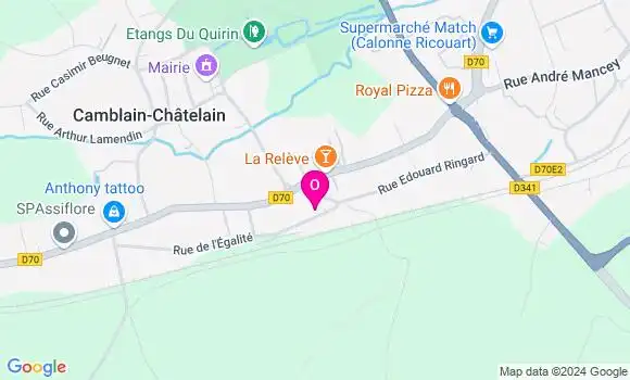 Localisation Agathe Komasa