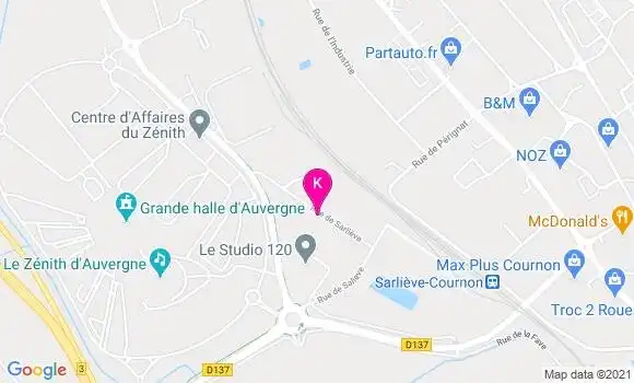 Localisation Clement Meur