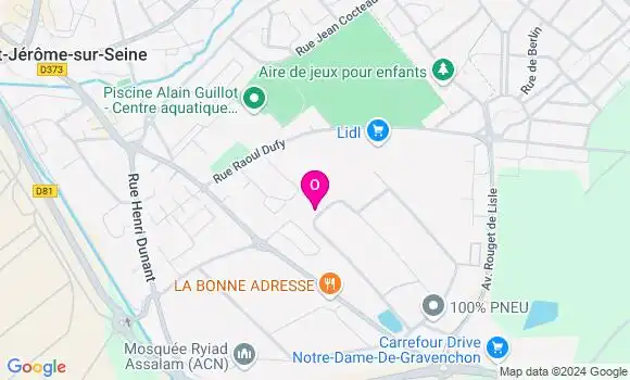 Localisation Vincent Duconseil