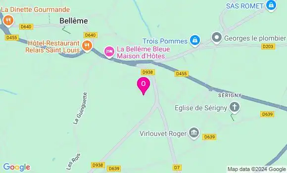 Localisation Lauryne Audebert