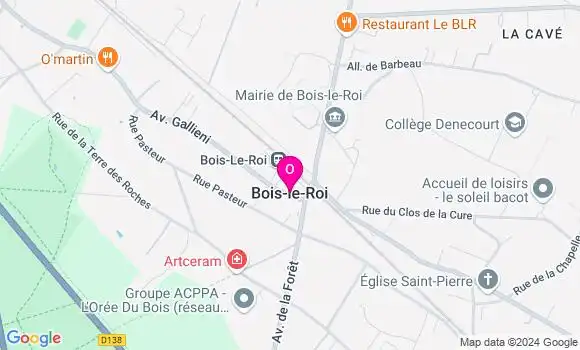 Localisation Corentine Bodin