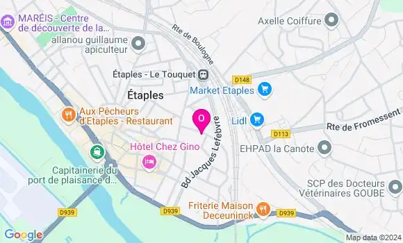 Localisation Faustine Caloin