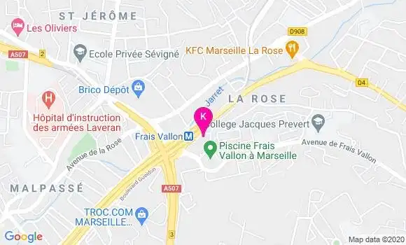 Localisation Marilene Da Silva