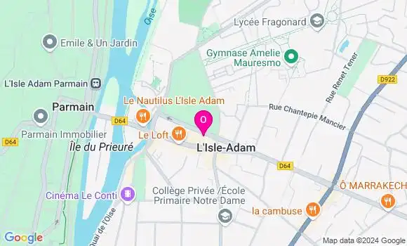 Localisation Mathieu Blain