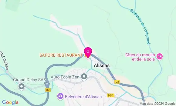 Localisation Laurine Soulavie