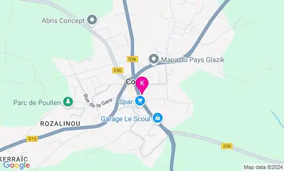 Localisation Gwennole Cras