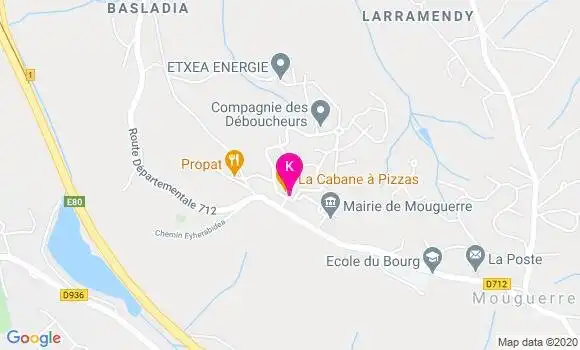Localisation Amandine Maurand Mandeix