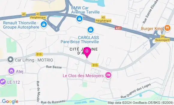 Localisation Margaux Girotto
