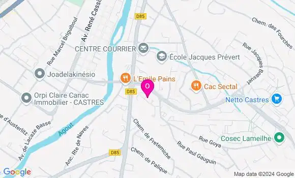 Localisation Carla Andonoff