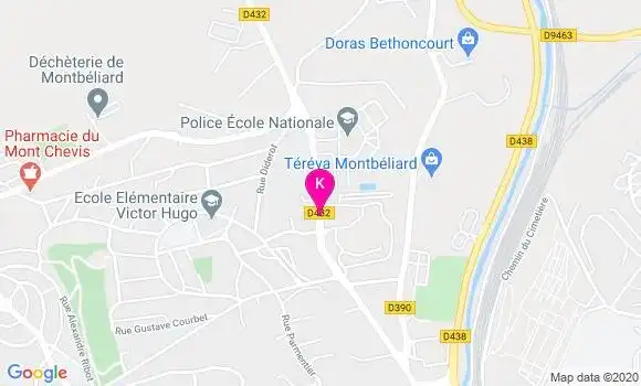 Localisation Lena Giraud