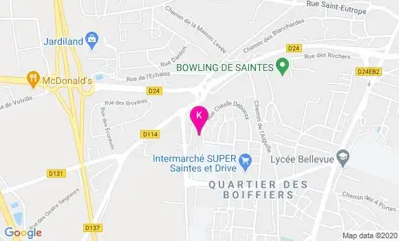 Localisation David Combes