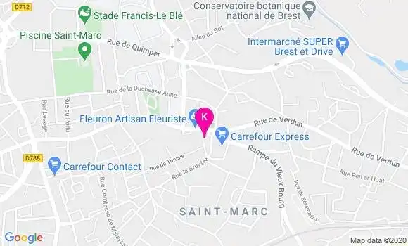 Localisation Camille Quiniou