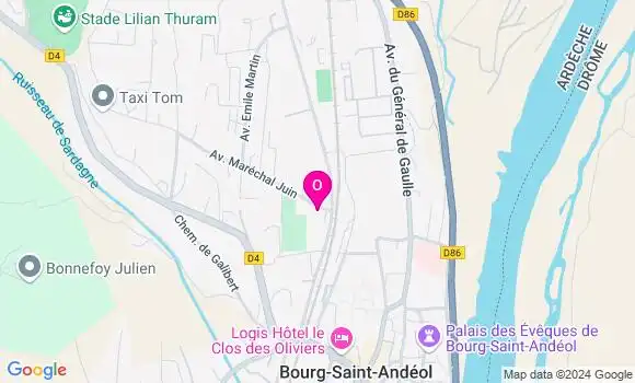 Localisation Lauren Badier