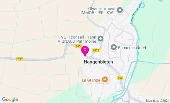 Localisation Lauriane Stricher