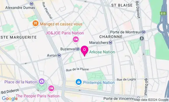 Localisation Valentin Gomez