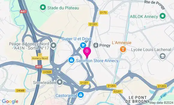 Localisation Sandra Darches
