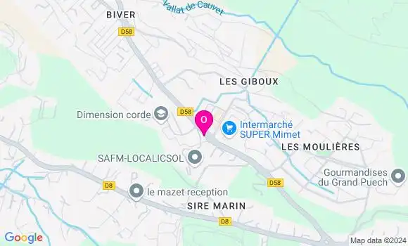 Localisation Ines Guecha