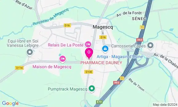 Localisation Mathilde Prat