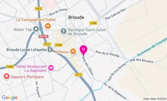 Localisation Thais Trombert