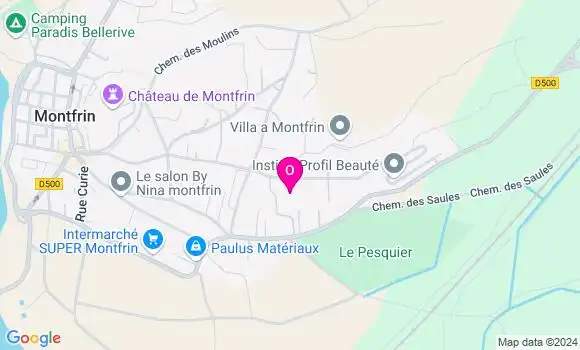 Localisation Justine Fortin