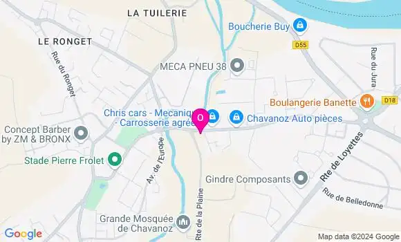 Localisation Noa Darre