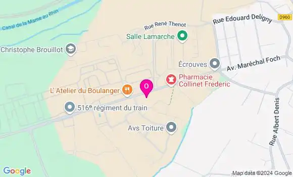 Localisation Valentine Blaise
