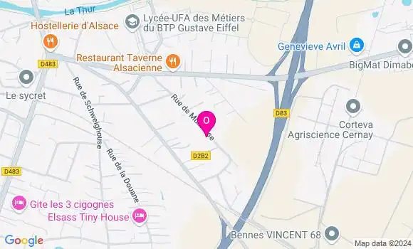 Localisation Sarah Wach