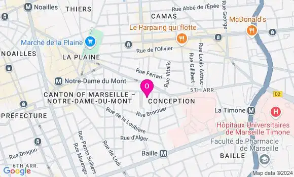 Localisation Laure Francois