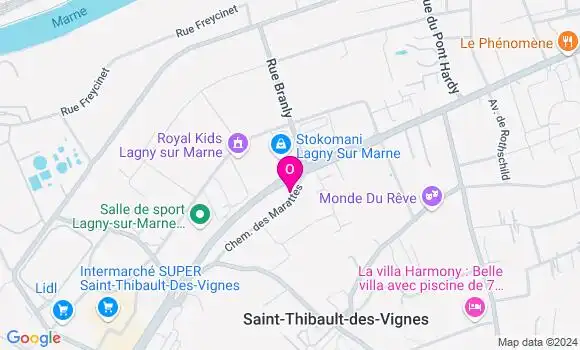 Localisation Thibaud Touron