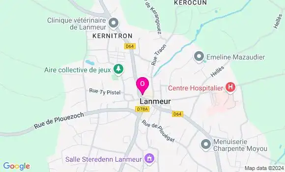 Localisation Laurine Thomas