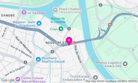 Localisation Théophile Wack