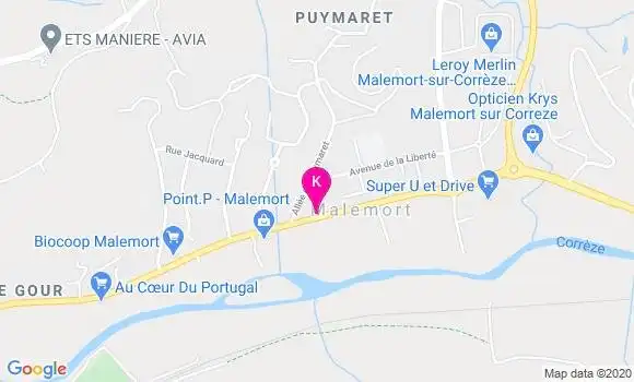 Localisation Marion Paillaud