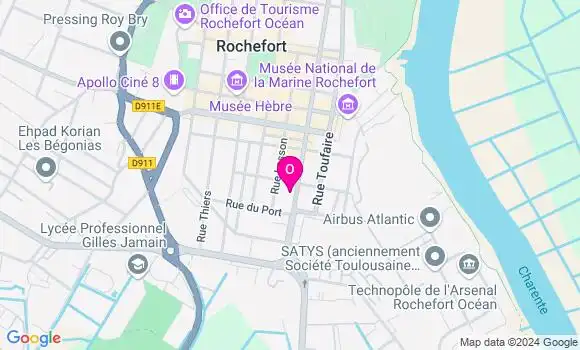 Localisation Théo Doublet
